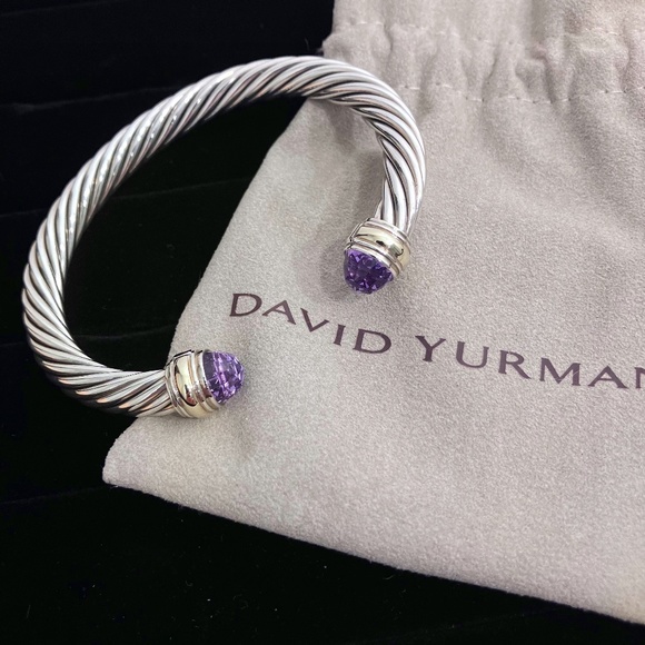 David Yurman Classic Cable Bracelet Size Medium - Picture 1 of 4